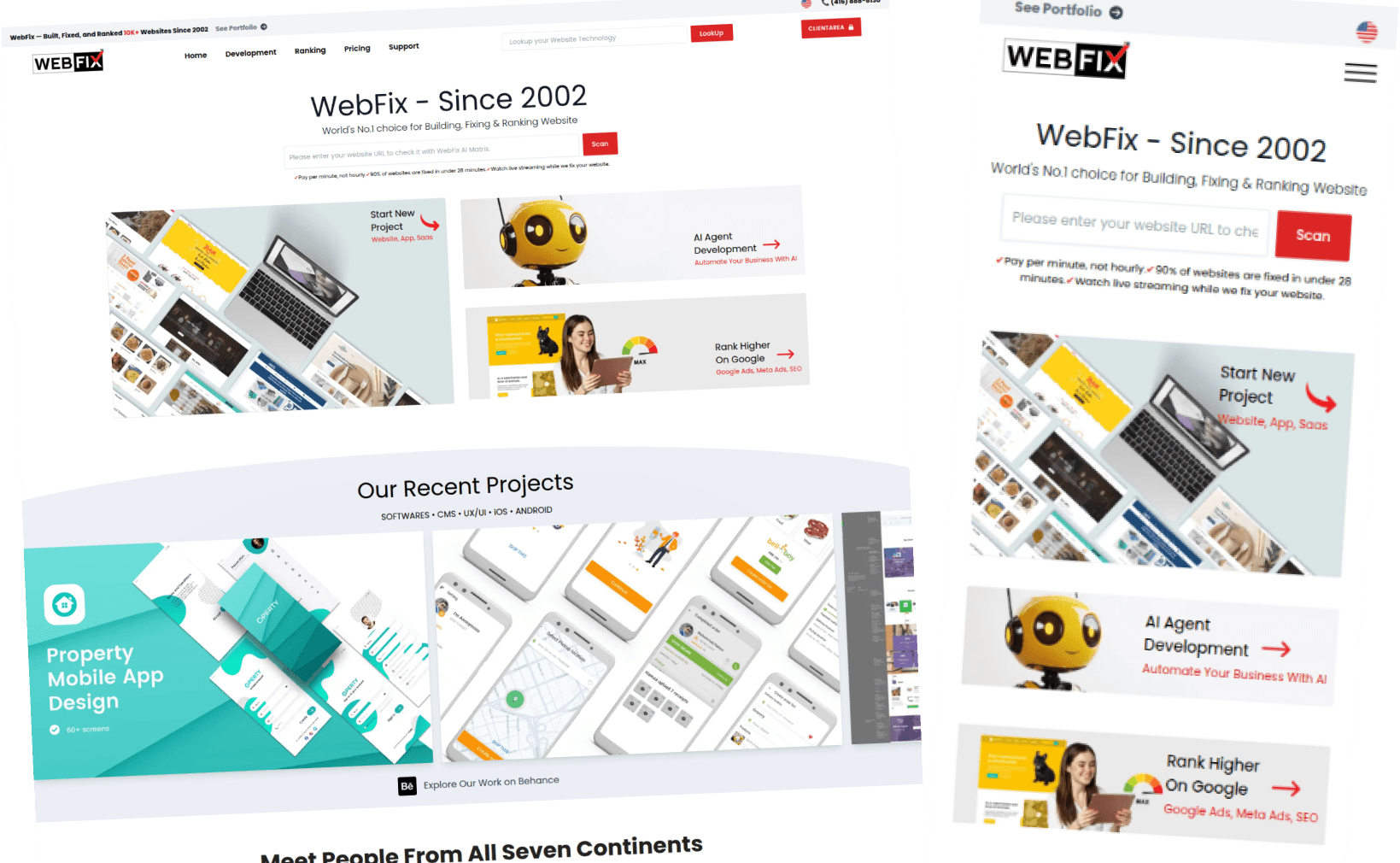 Webfix — Digital Solutions Platform