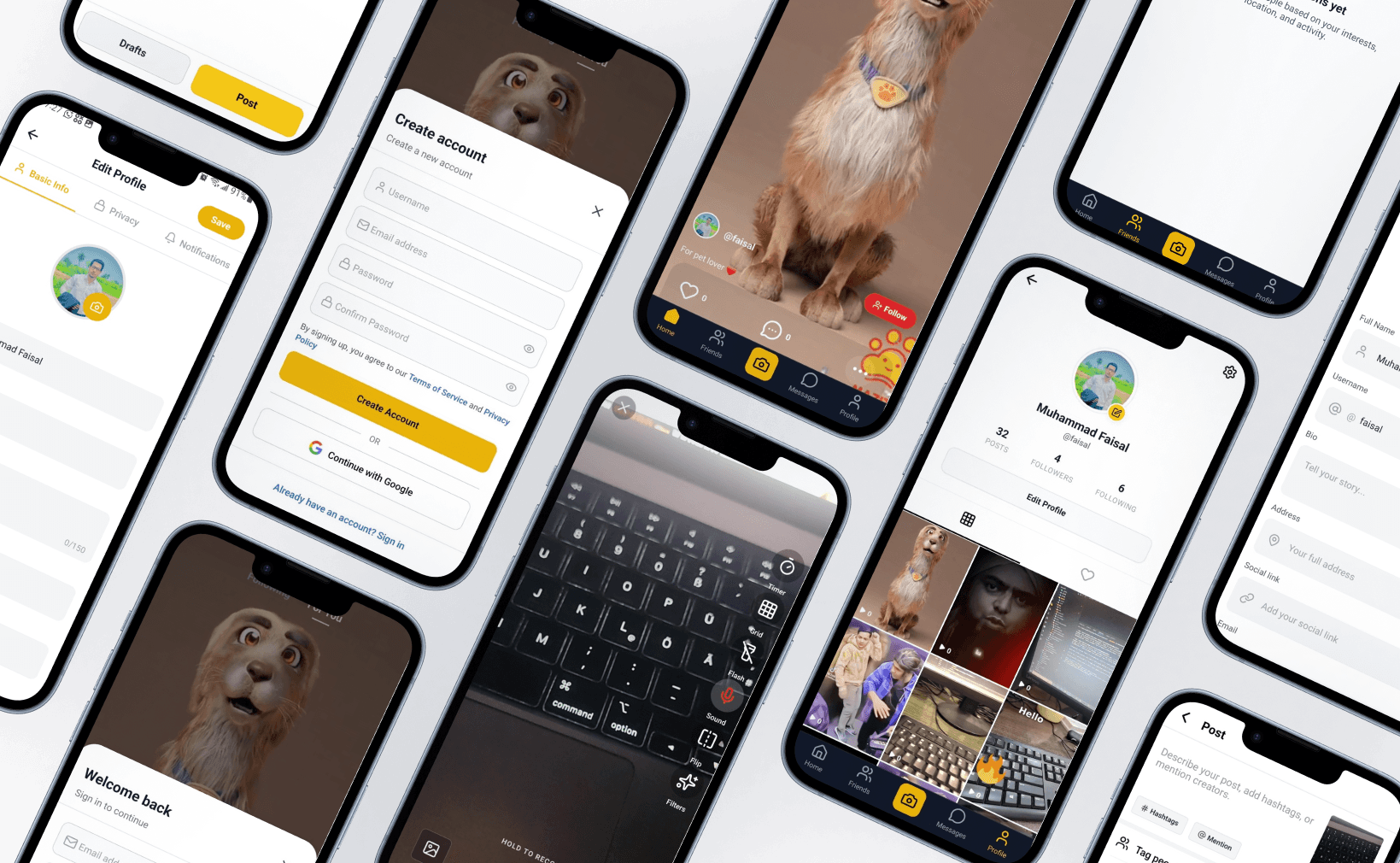 MazitoS — Short-Video Social App
