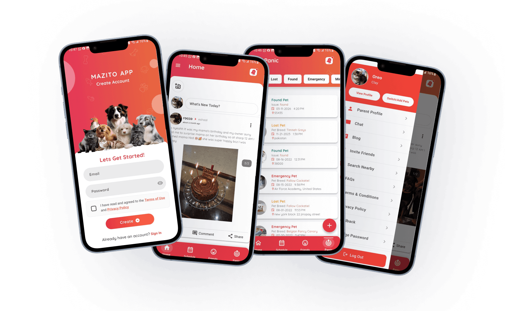 Mazito — Pet Social Media Backend