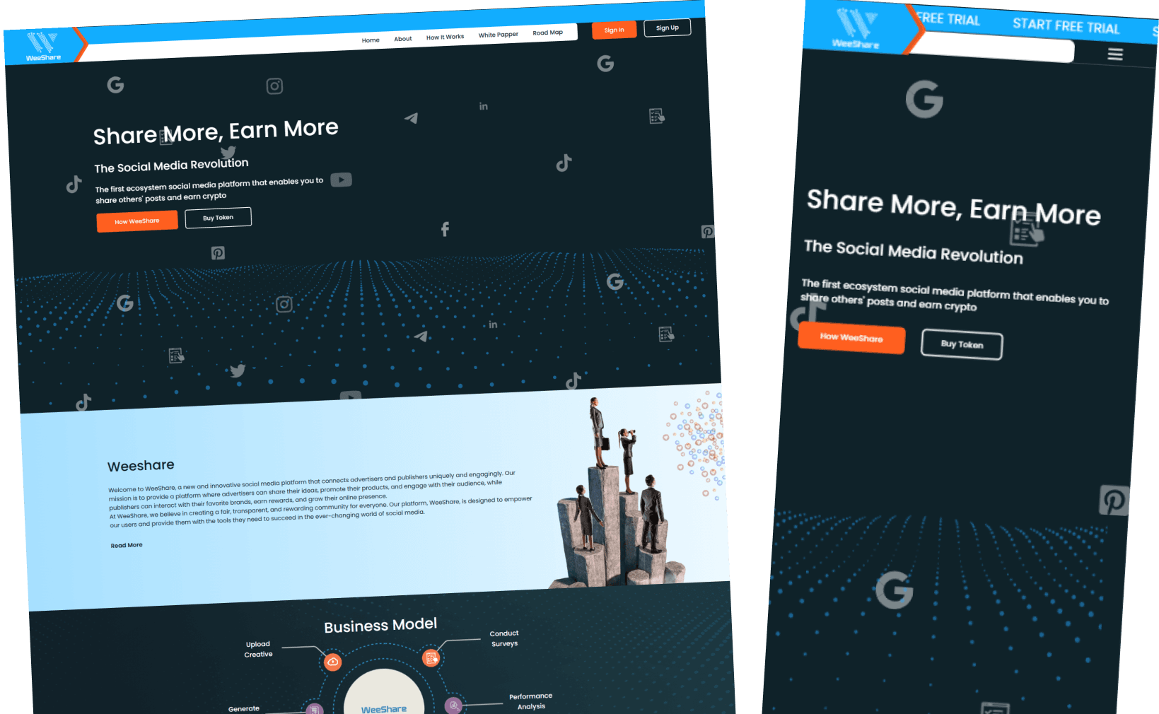 WeeShare — Social Media Scheduler & Rewards